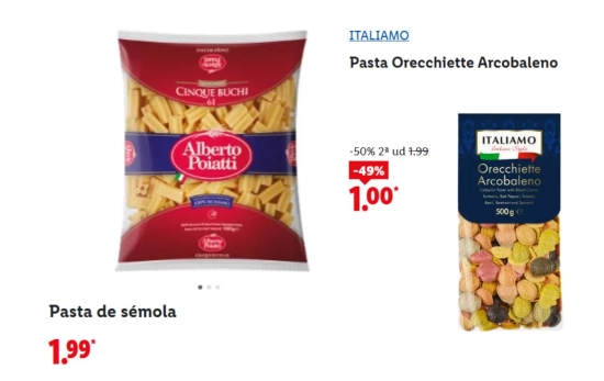 Pasta italiana/ LIDL