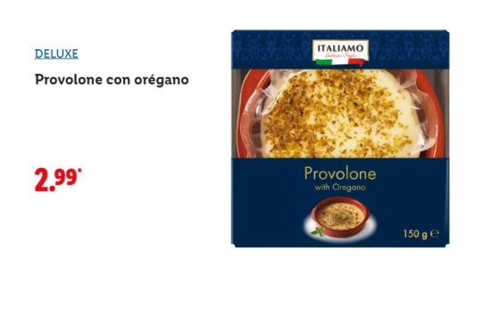 Provolone con orégano/ LIDL