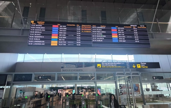 Imagen del aeropuerto de Lavacolla / EUROPA PRESS