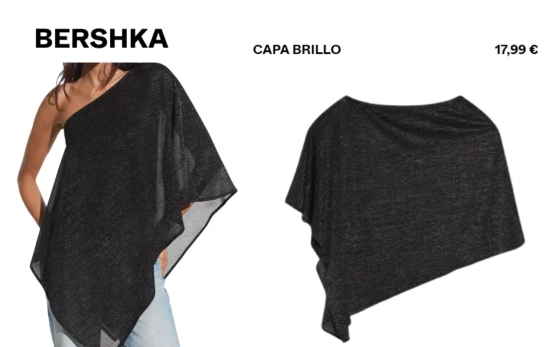Capa negra/ BERSHKA