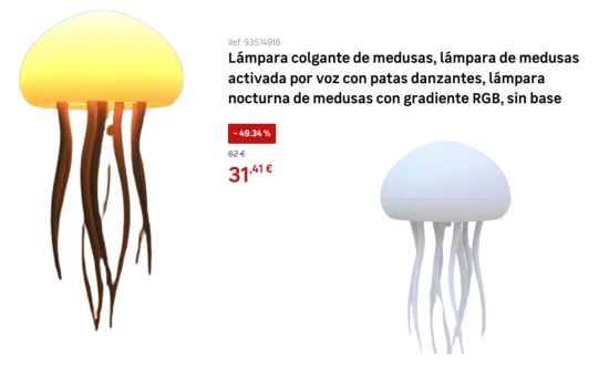 Medusa flotante/ LEROY MERLIN