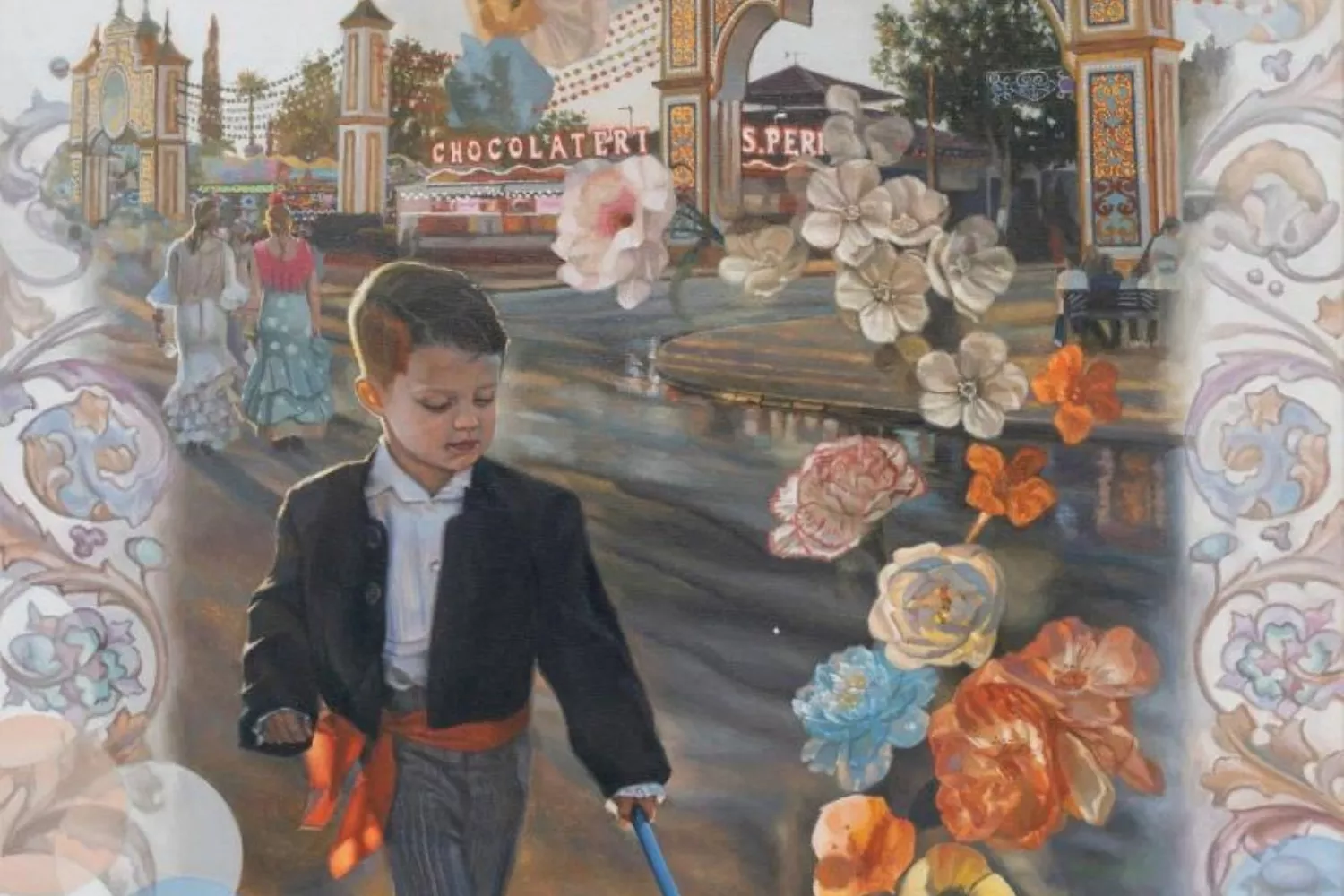 El cartel de la Feria de Abril de Mairena del Alcor (Sevilla)