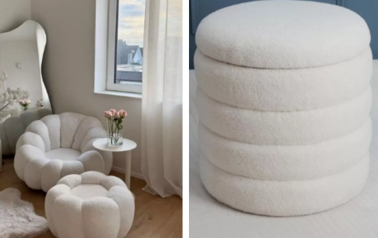 Pufs de Pinterest del mismo estilo que el de Action/ PINTEREST