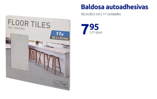 Baldosa autoadhesiva/ ACTION