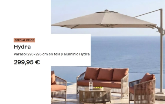 Sombrilal tipo parasol/ SKLUM