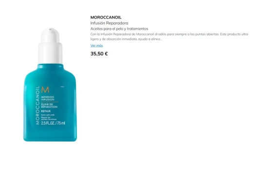 Moroccanoil Infusión Reparadora/ PRIMOR