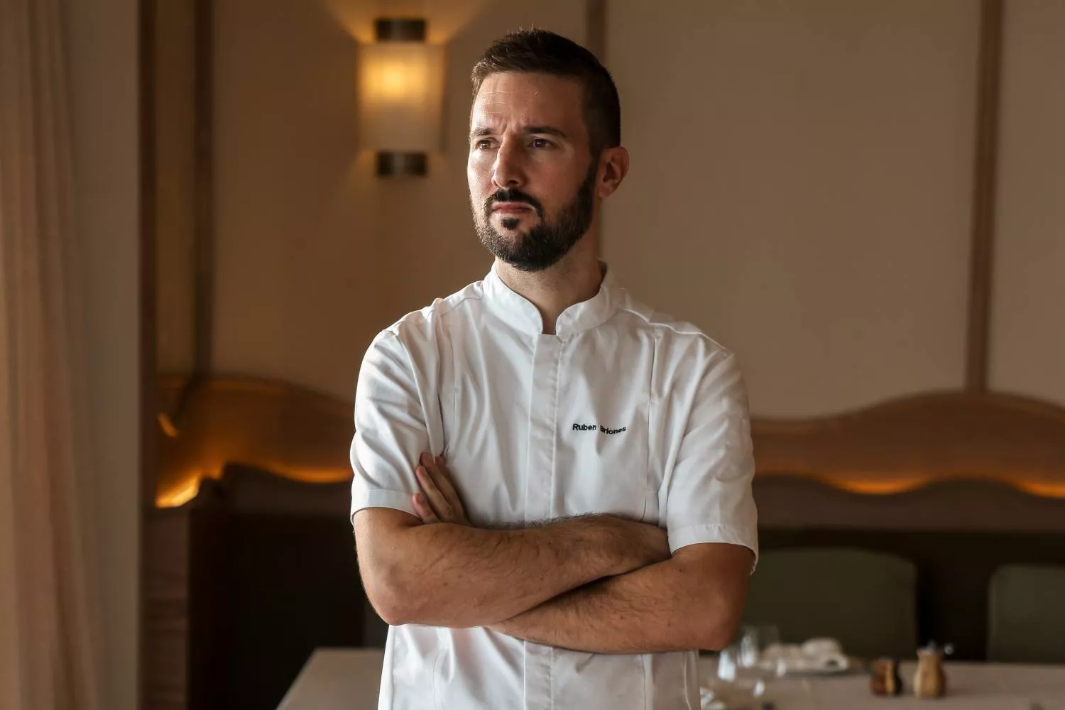 Rubén Briones, chef del restaurante Albarada   CEDIDA