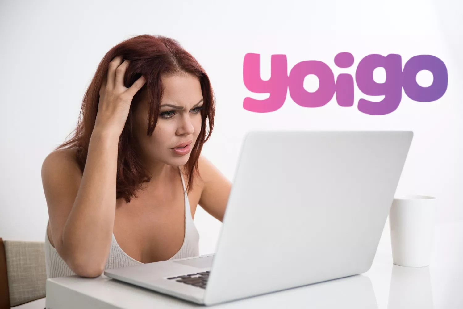 Una clienta molesta con Yoigo / MONTAJE