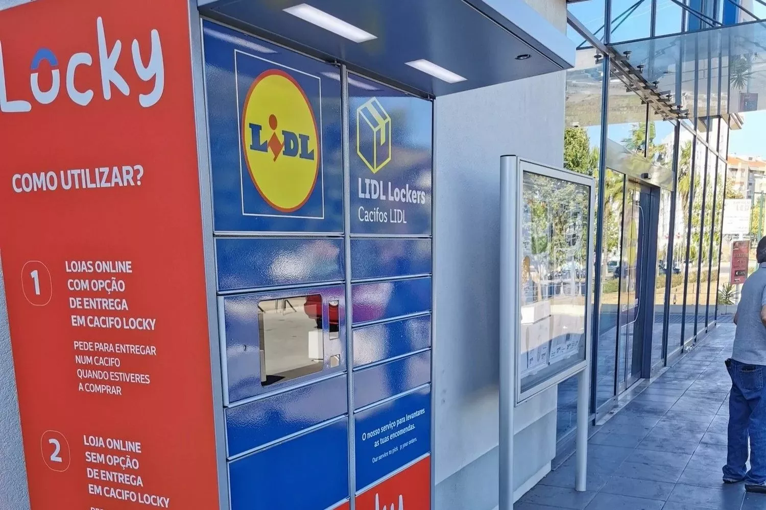 Taquillas de Lidl para pedidos online   LIDL