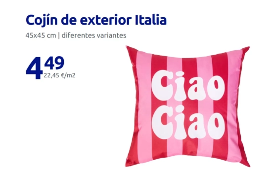 Cojín divertido/ ACTION