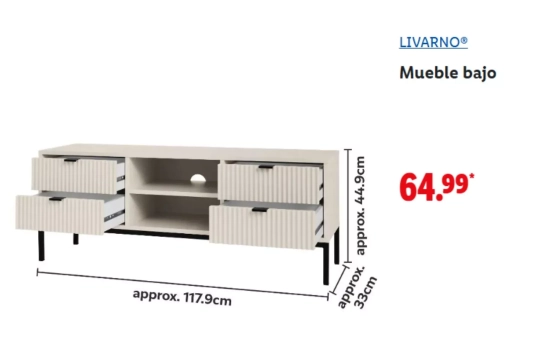 Mueble bajo/ LIDL