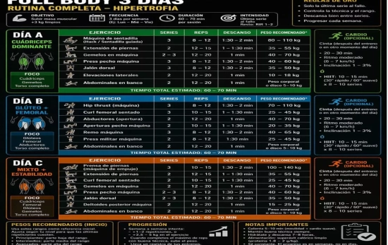 Imagen creada por ChatGPT de una rutina deportiva/ CHATGPT