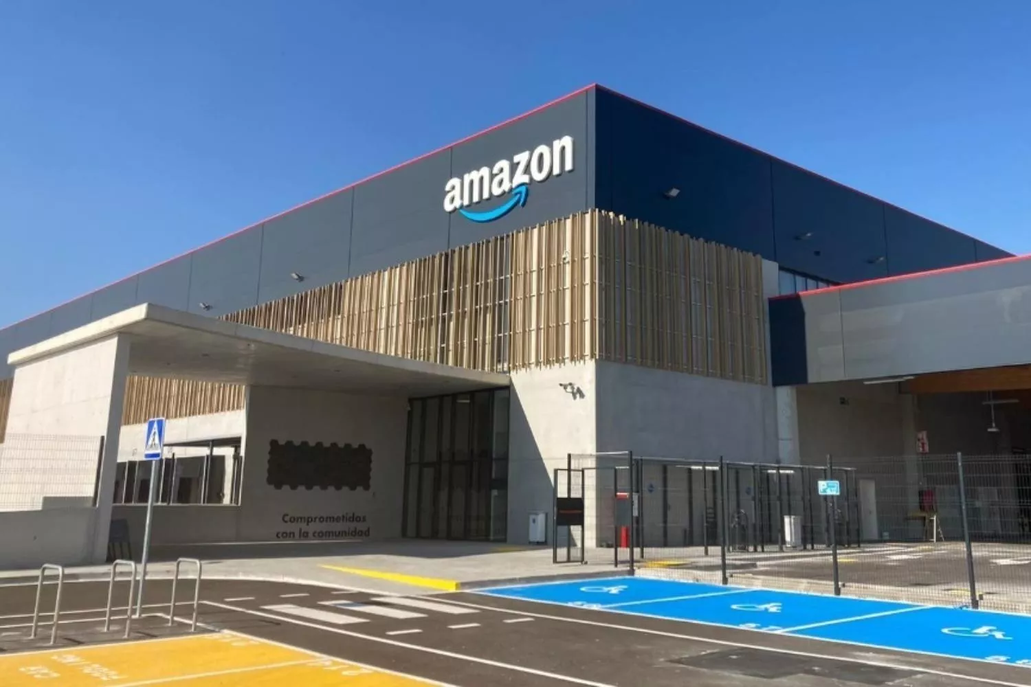 La estación logística de Amazon en Mollet del Vallès (Barcelona) / EP