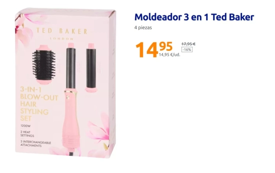 Moldeador 3 en 1/ ACTION