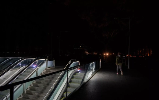 Calles de Barcelona sin luz / EUROPA PRESS - ALBERTO PAREDES