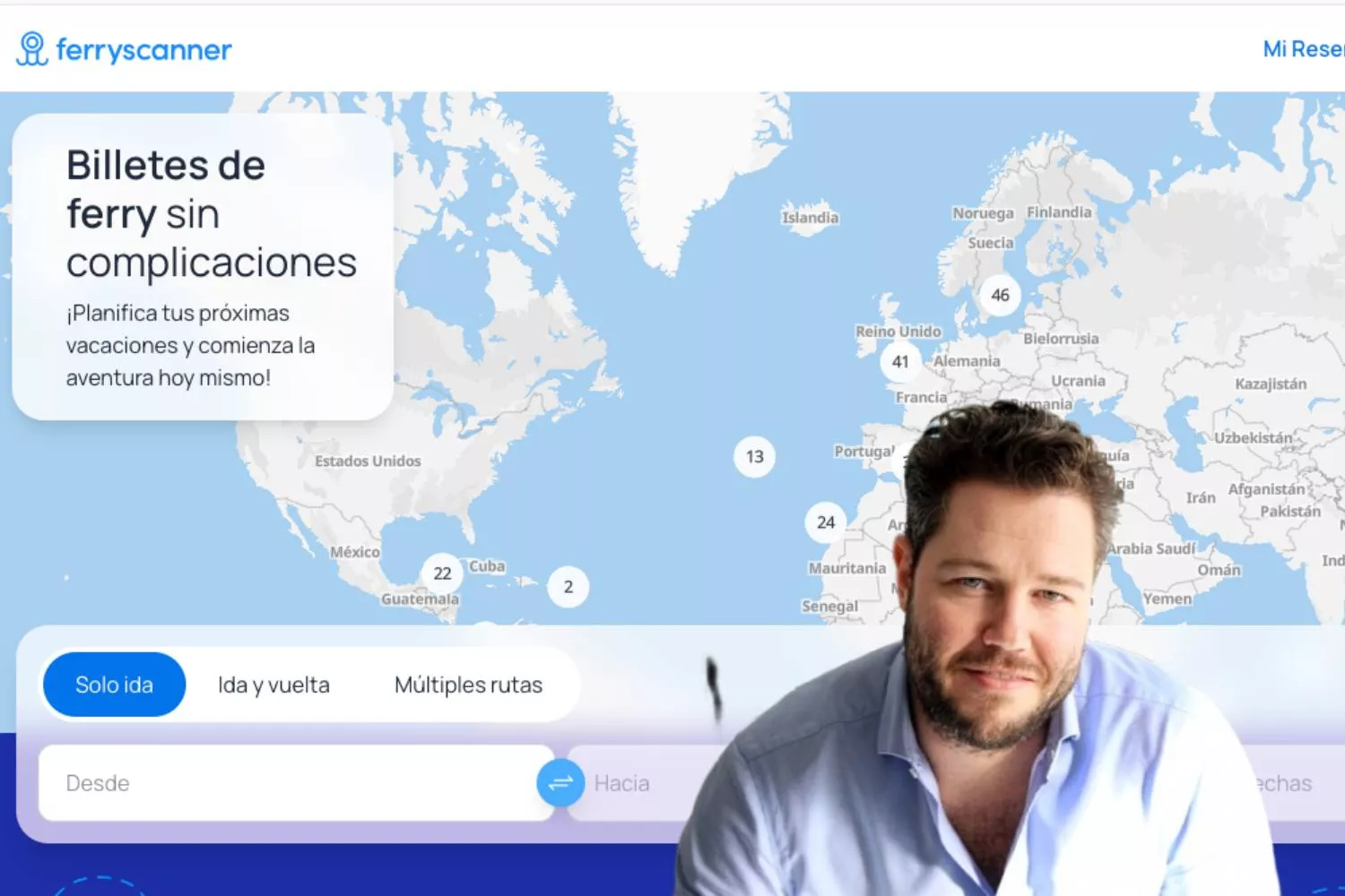 Philipp Brinkmann, CEO de Ferryscanner / CG