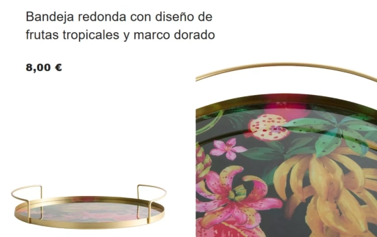 Bandeja tropical/ PRIMARK