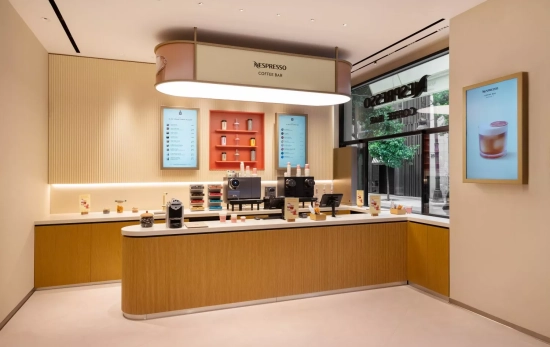 El interior de la tienda / NESPRESSO