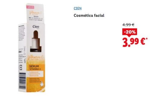Sérum Vitamina C/ LIDL