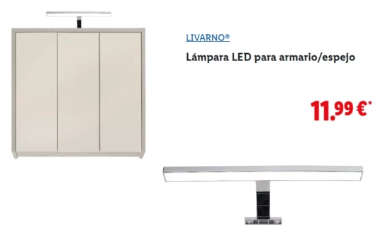Lámpara LED/ LIDL