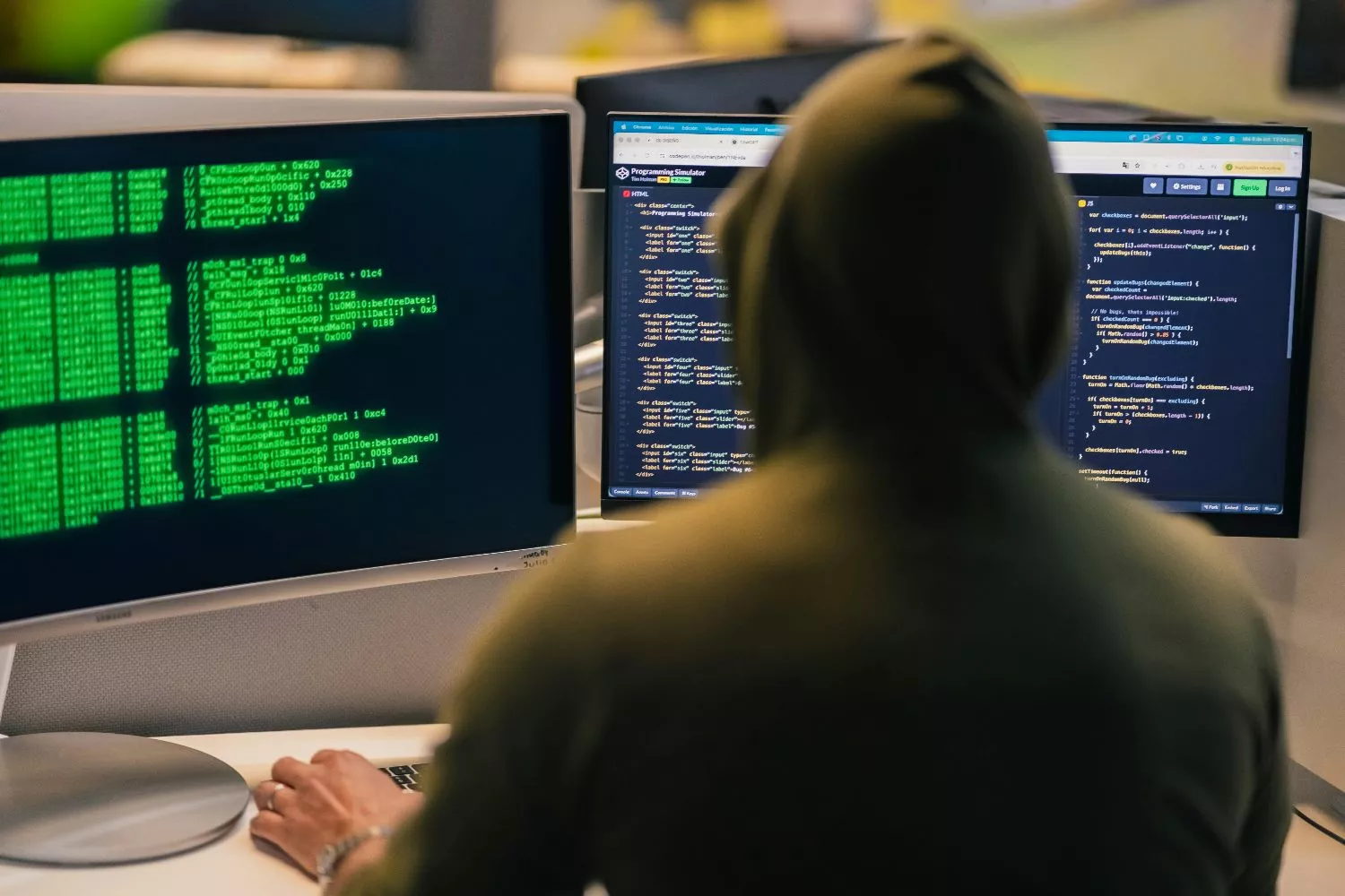 Un ciberestafador   PEXELS