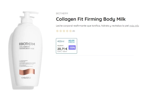 BIOTHERM Collagen Fit / PACO PERFUMERÍAS