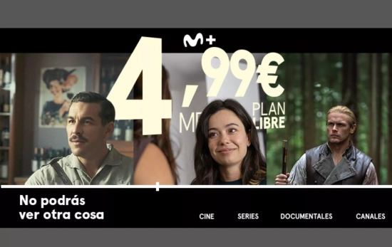 Imagen promocional del nuevo plan / MOVISTAR PLUS+
