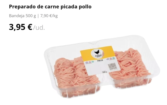 Pollo picado/ MERCADONA