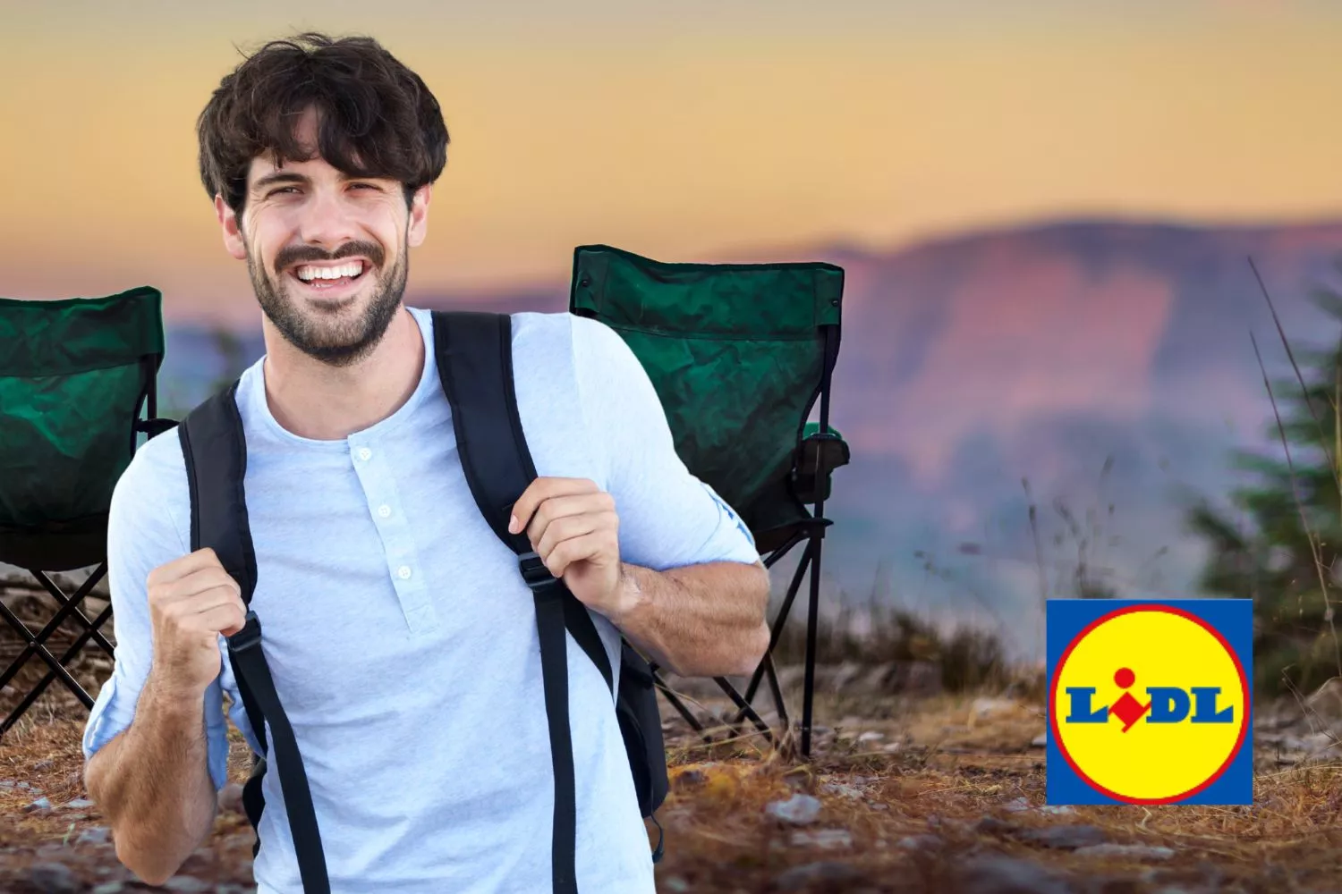 Llega a Lidl la silla plegable más cómoda del mercado / Fotomontaje Consumidor Global