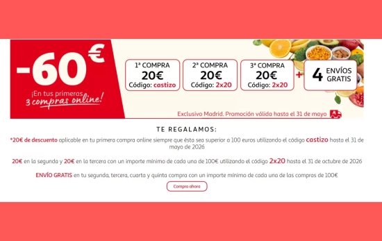 Características de la promoción / ALCAMPO