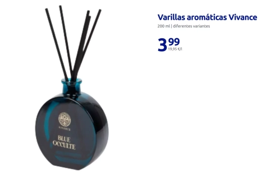 Varillas aromáticas Vivance/ ACTION