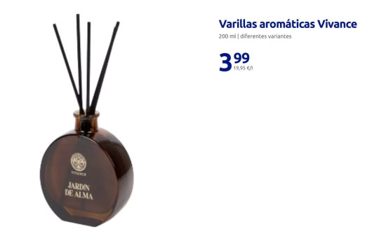 Varillas aromáticas Vivance/ ACTION