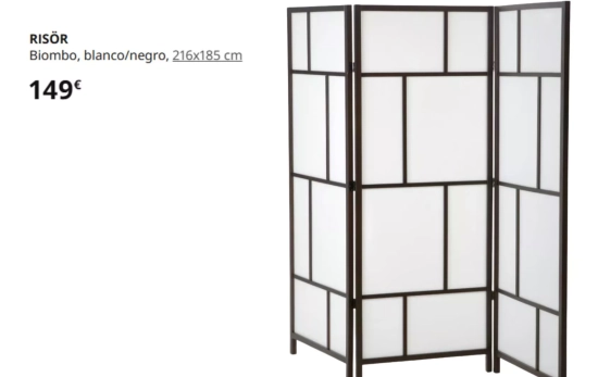 GLAMBERGET Biombo/ IKEA