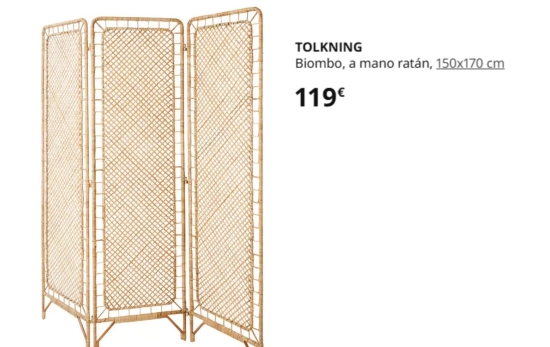 TOLKNING Biombo/ IKEA