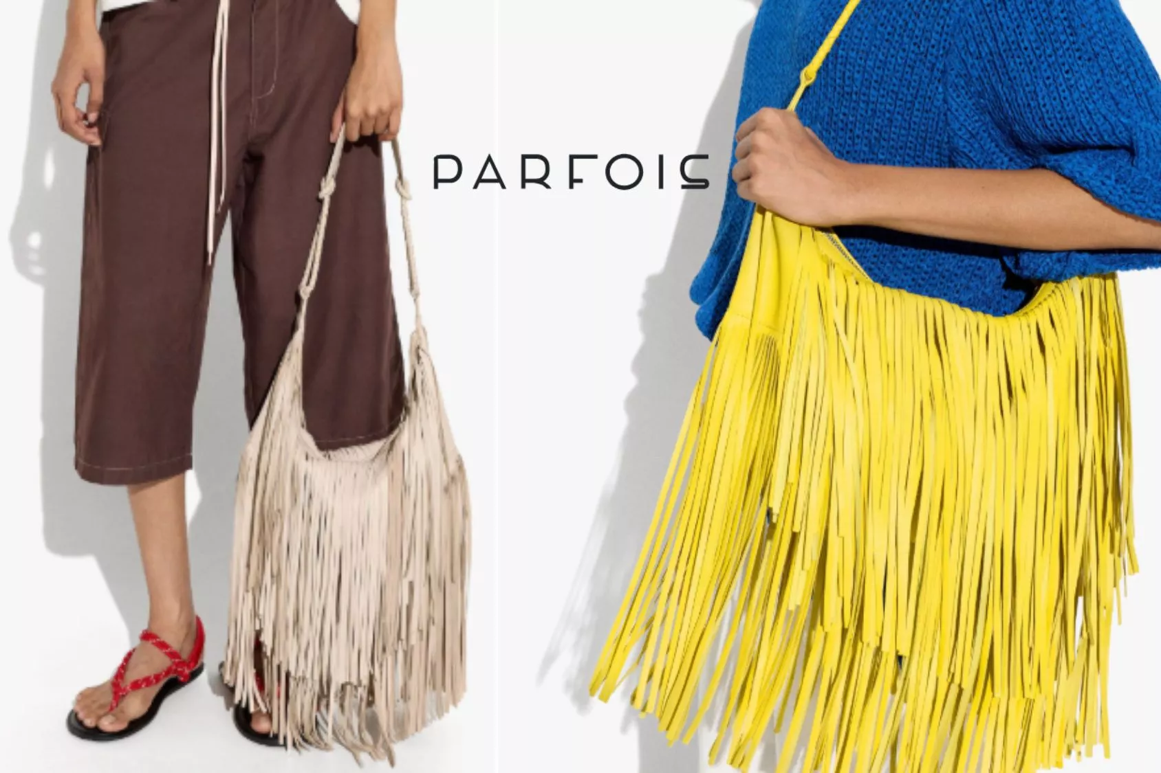 El bolso shopper de piel que triunfaran esta temporada de verano tiene flecos / Fotomontaje