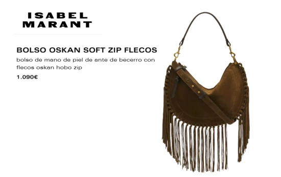 Bolso de Isabel Marant/ ISABEL MARANT