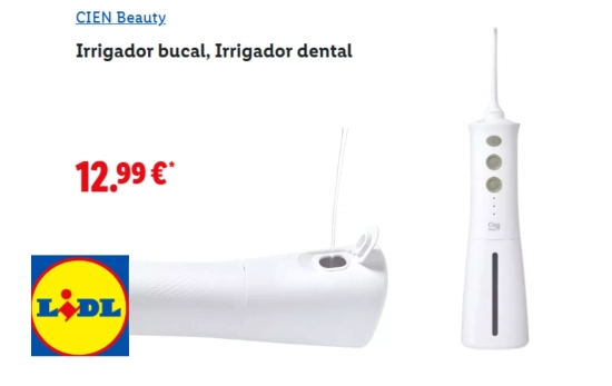 Irrigador bucal/ LIDL Irrigador bucal/ LIDL