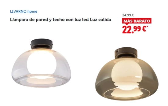 Lámpara de pared/ LIDL Lámpara de pared/ LIDL