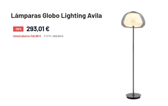 Lámparas Globo Lighting Avila/ TULAMPARA.ES Lámparas Globo Lighting Avila/ TULAMPARA.ES