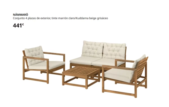 Set muebles exterior/ IKEA Set muebles exterior/ IKEA