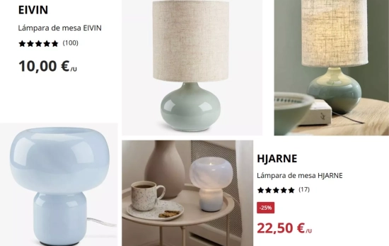 Lámparas decorativas/ JYSK