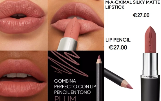 Labial y perfilador de MAC ' Teddy' y 'Plum'/ MAC Labial y perfilador de MAC ' Teddy' y 'Plum'/ MAC
