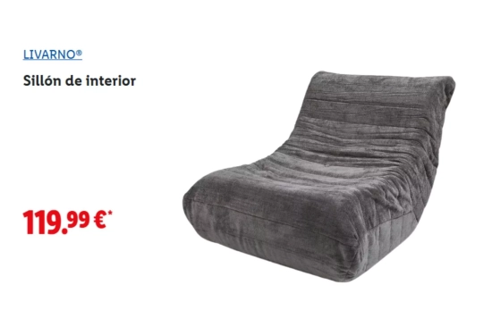 Sillón de interior/ LIDL