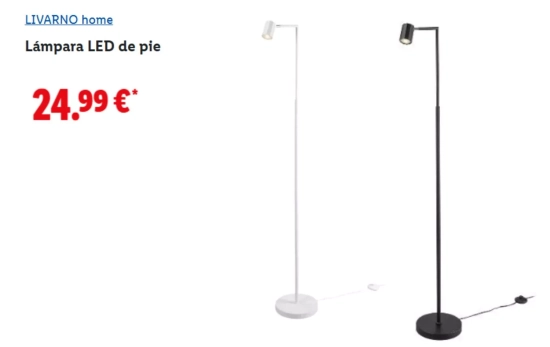 Lámpara LED/ LIDL