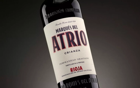Botella de la bodega / MARQUÉS DEL ATRIO