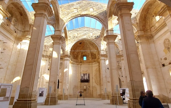 La iglesia de Corbera d'Ebre / RIC GABA - FLICKR La iglesia de Corbera d'Ebre / RIC GABA - FLICKR