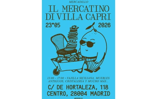El cartel del Mercatino / VILLA CAPRI