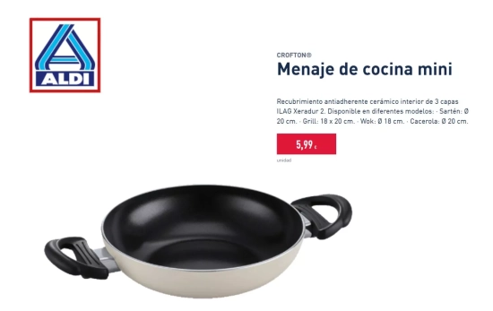 Sartén para uno/ ALDI