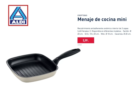 Sartén para uno/ ALDI