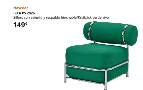 IKEA PS 2026 Sillón, con asiento y respaldo hinchable/Knäbäck verde/ IKEA IKEA PS 2026 Sillón, con asiento y respaldo hinchable/Knäbäck verde/ IKEA